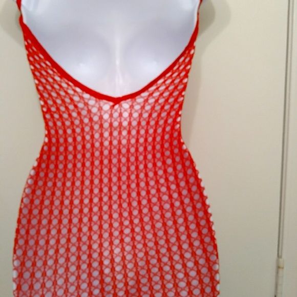 NWOT Red Body Stocking - Picture 2 of 4